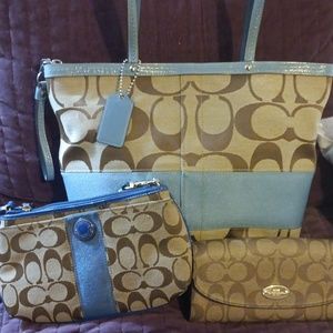 Coach 3 piece set